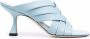 Wandler Louie crossover-strap mules Blue - Thumbnail 1