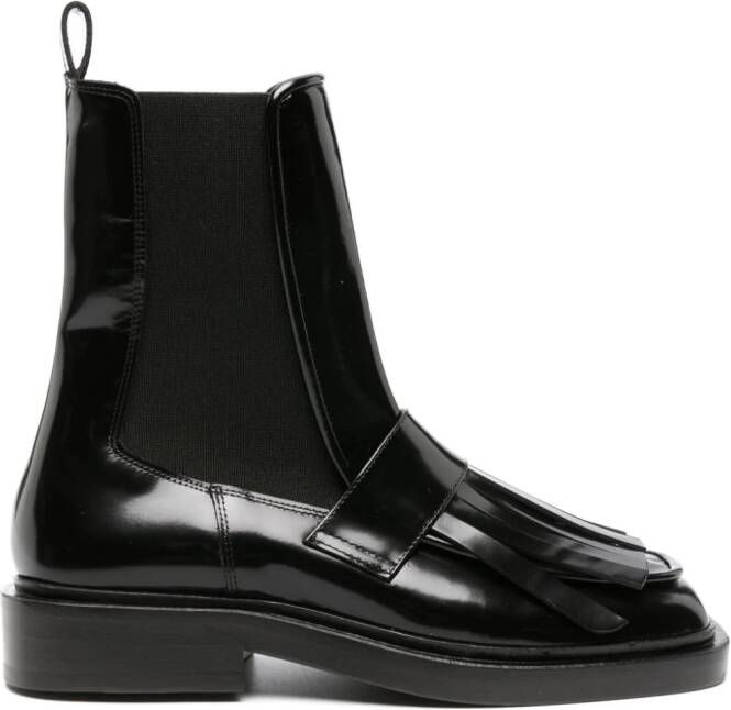 Wandler Lucy leather Chelsea boots Black