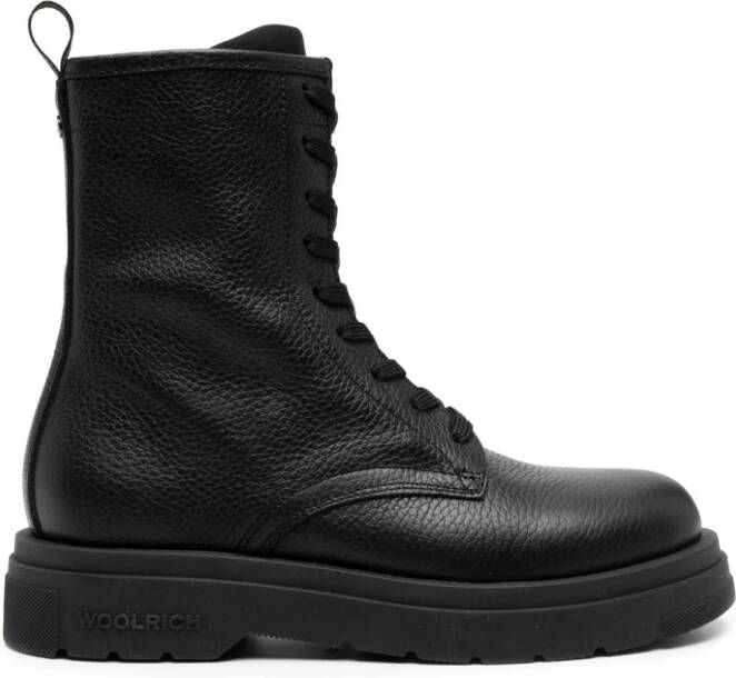 Woolrich City round-toe boots Black