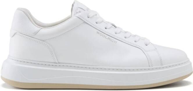Woolrich Classic Arrow leather sneakers White