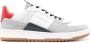 Woolrich colour-block leather sneakers White - Thumbnail 1