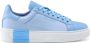 Woolrich panelled lace-up sneakers Blue - Thumbnail 1