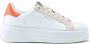 Woolrich panelled lace-up sneakers White - Thumbnail 1