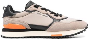 Woolrich panelled low-top sneakers Neutrals