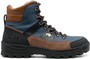 Woolrich Retro lace-up hiking boots Blue