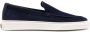Woolrich slip-on suede boat shoes Blue - Thumbnail 1