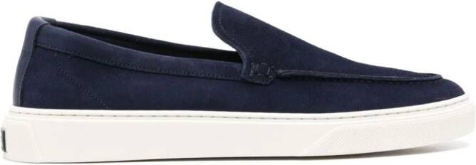 Woolrich slip-on suede loafers Blue