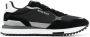 Woolrich suede-panelled low-top sneakers Black - Thumbnail 1