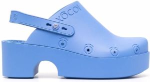 XOCOI slingback mule clog shoes Blue