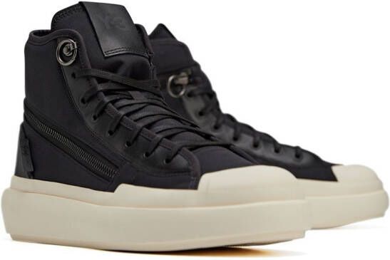 Y-3 Ajatu Court high-top sneakers BLACK