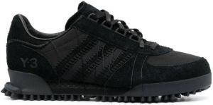 Y-3 Marathon lace-up sneakers Black