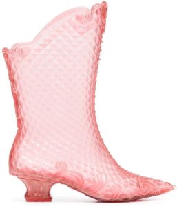 Y Project Melissa pointed 45mm boots Pink