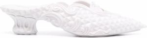 Y Project Melissa pointed mules White
