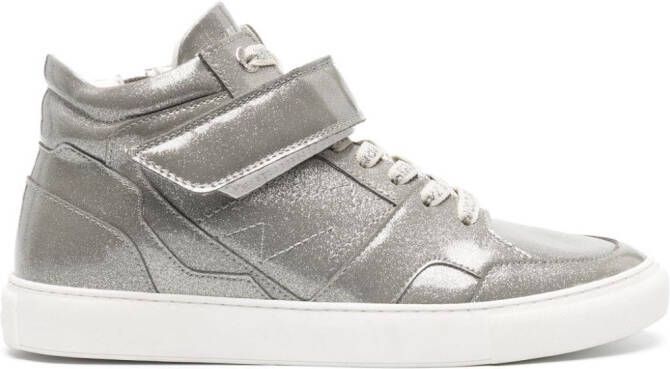 Zadig&Voltaire 1747 Mid Flash Infinity sneakers Silver
