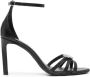 Zadig&Voltaire Amee Wing Court 90mm leather sandals Black - Thumbnail 1