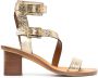 Zadig&Voltaire Cecilia Caprese 60mm sandals Gold - Thumbnail 1