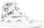 Zadig&Voltaire High Flash high-top leather sneakers White - Thumbnail 1