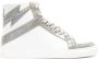 Zadig&Voltaire High Flash Infinity leather sneakers White - Thumbnail 1