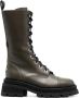 Zadig&Voltaire Ride 60mm lace-up boots Green - Thumbnail 1