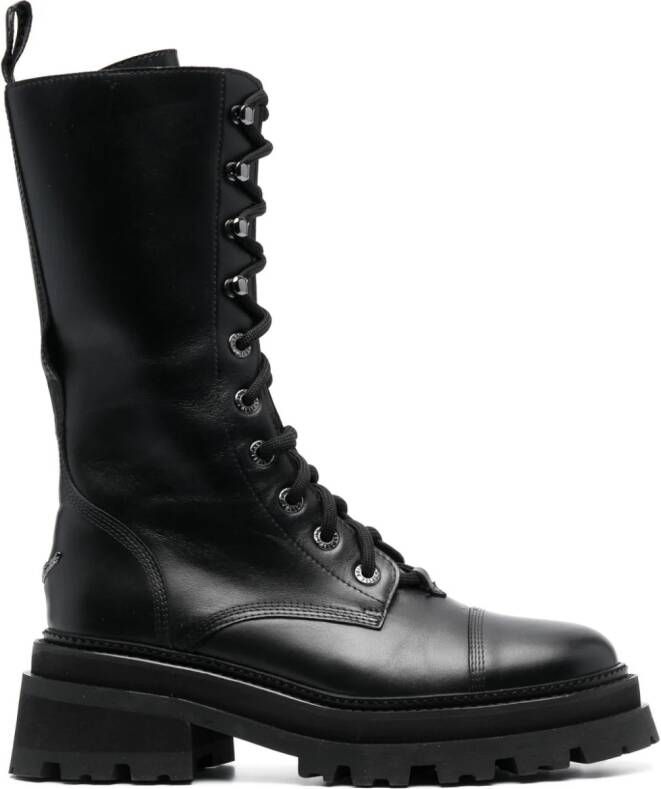 Zadig&Voltaire Ride lace-up boots Black