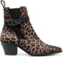 Zadig&Voltaire Tyler 60mm leopard-print ankle boots Brown - Thumbnail 1