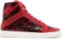 Zadig&Voltaire ZV1747 High Flash panelled sneakers Red - Thumbnail 1