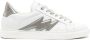 Zadig&Voltaire ZV1747 La Flash leather sneakers White - Thumbnail 1