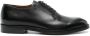 Zegna almond-toe leather Derby shoes Black - Thumbnail 1