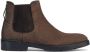 Zegna Cortina suede Chelsea boots Brown - Thumbnail 1