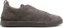 Zegna slip-on suede low-top sneakers Grey - Thumbnail 1