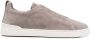 Zegna slip-on suede sneakers Grey - Thumbnail 1
