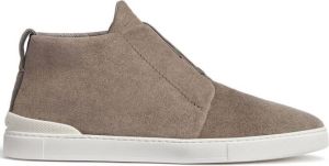 Zegna Triple Stitch™ high-top sneakers Grey