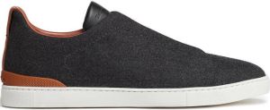 Zegna Triple Stitch low-top sneakers Grey
