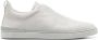 Zegna triple-stitch low-top sneakers Grey - Thumbnail 1
