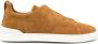 Zegna Triple Stitch™ suede sneakers Brown - Thumbnail 1
