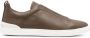 Zegna Triple Stitch sneakers Brown - Thumbnail 1