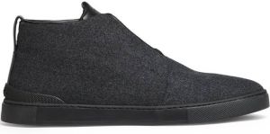Zegna wool ankle boots Grey