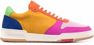 Zespa Zsp colour-block low-top sneakers Yellow