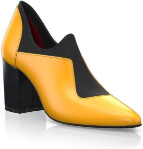 Girotti Block Heel Pointed Toe Shoes 9147