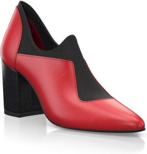 Girotti Block Heel Pointed Toe Shoes 9148