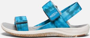 Keen Big Kids' Elle Backstrap Sandals Size 1 In Sea Moss Fjord Blue