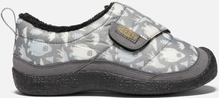 Keen Big Kids' Howser Wrap Shoes Size 2 In Steel Grey Star White