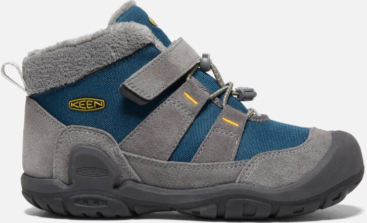 Keen Big Kids' Knotch Chukka Shoes Size 1 In Steel Grey Blue Wing Teal
