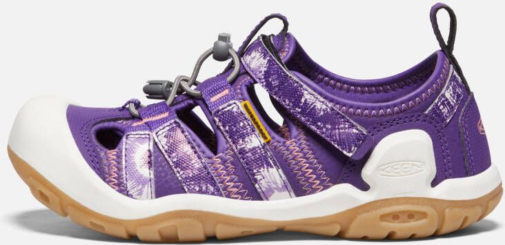 Keen Big Kids' Knotch Creek Sandals Size 7 In Tillandsia Purple English Lavender