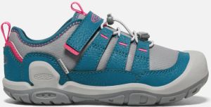 Keen Big Kids' Knotch Hollow Sneaker Shoes Size 2 In Legion Blue Steel Grey