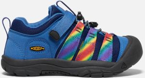 Keen Big Kids' Newport H2Sho Shoes Size 2 In Multi Bright Cobalt