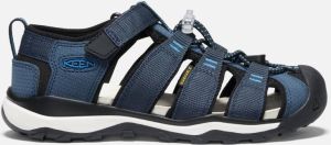 Keen Big Kids' Newport Neo H2 Sandals Size 1 In Blue Nights Brilliant Blue