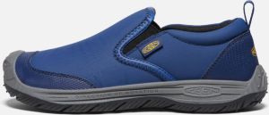 Keen Big Kids' Speed Hound Slip-On Shoes Size 5 In Blue Depths Black
