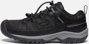 Keen Big Kids Waterproof' Targhee Waterproof Shoe Size 7 In Black Steel Grey