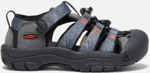 Keen Little Kids' Newport H2 Sandals Size 10 In Steel Grey Black